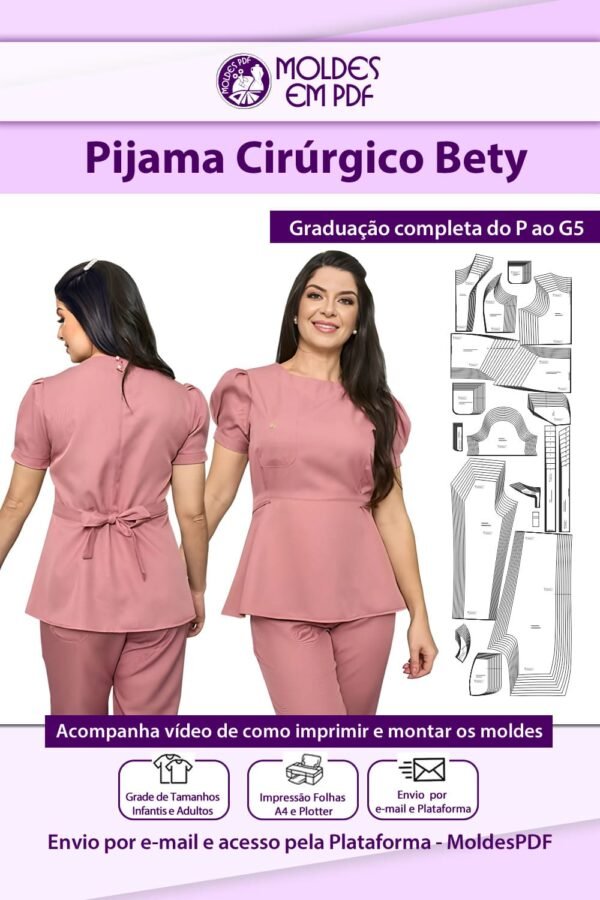 Pijama Cirúrgico Bety