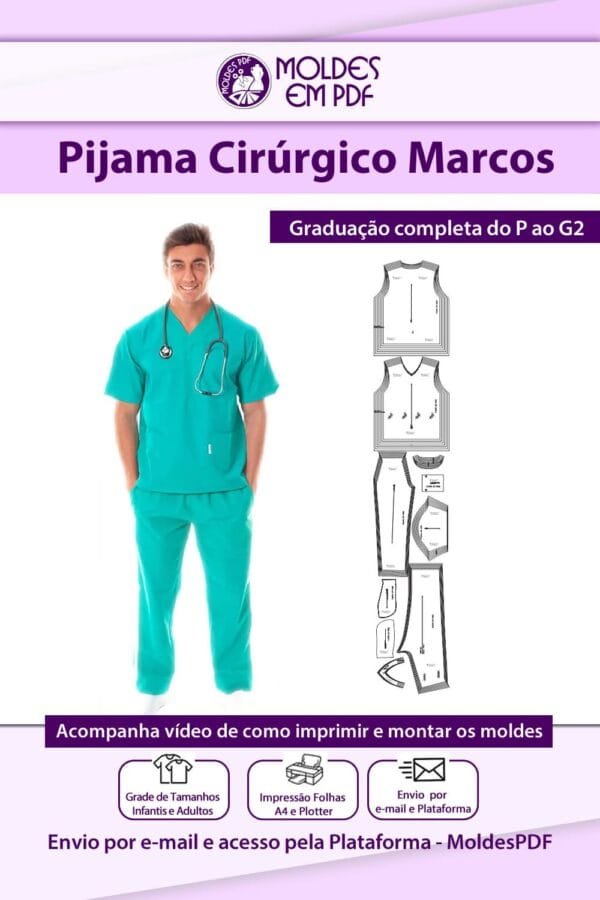 Pijama Cirúrgico Marcos