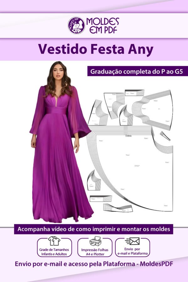 Vestido Festa Any