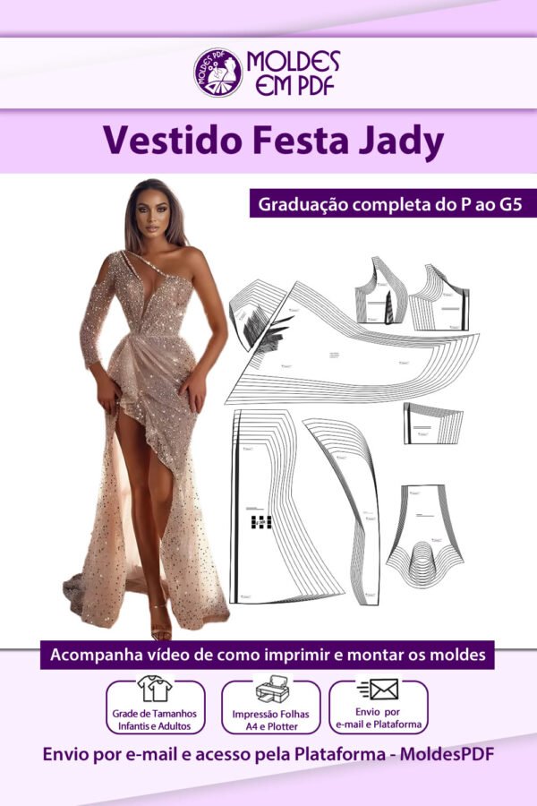Vestido Festa Jady