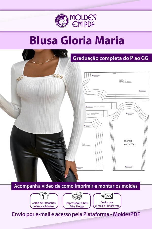 Blusa Gloria Maria