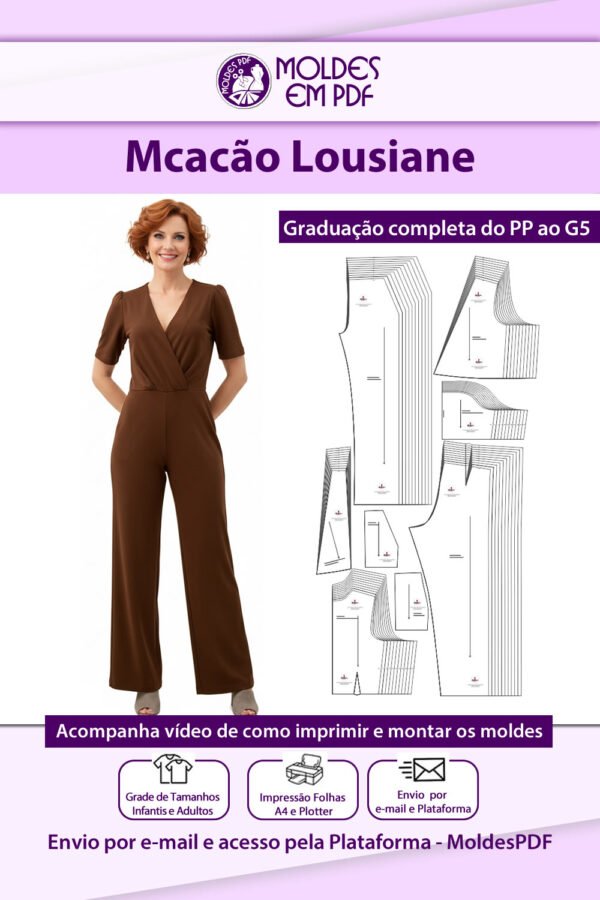 Macacão Lousiane