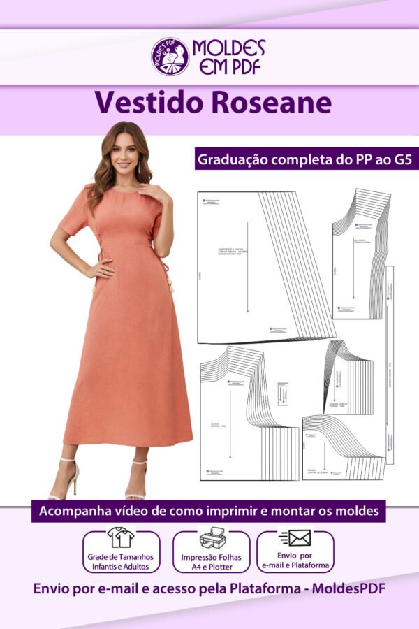 Vestido Roseane