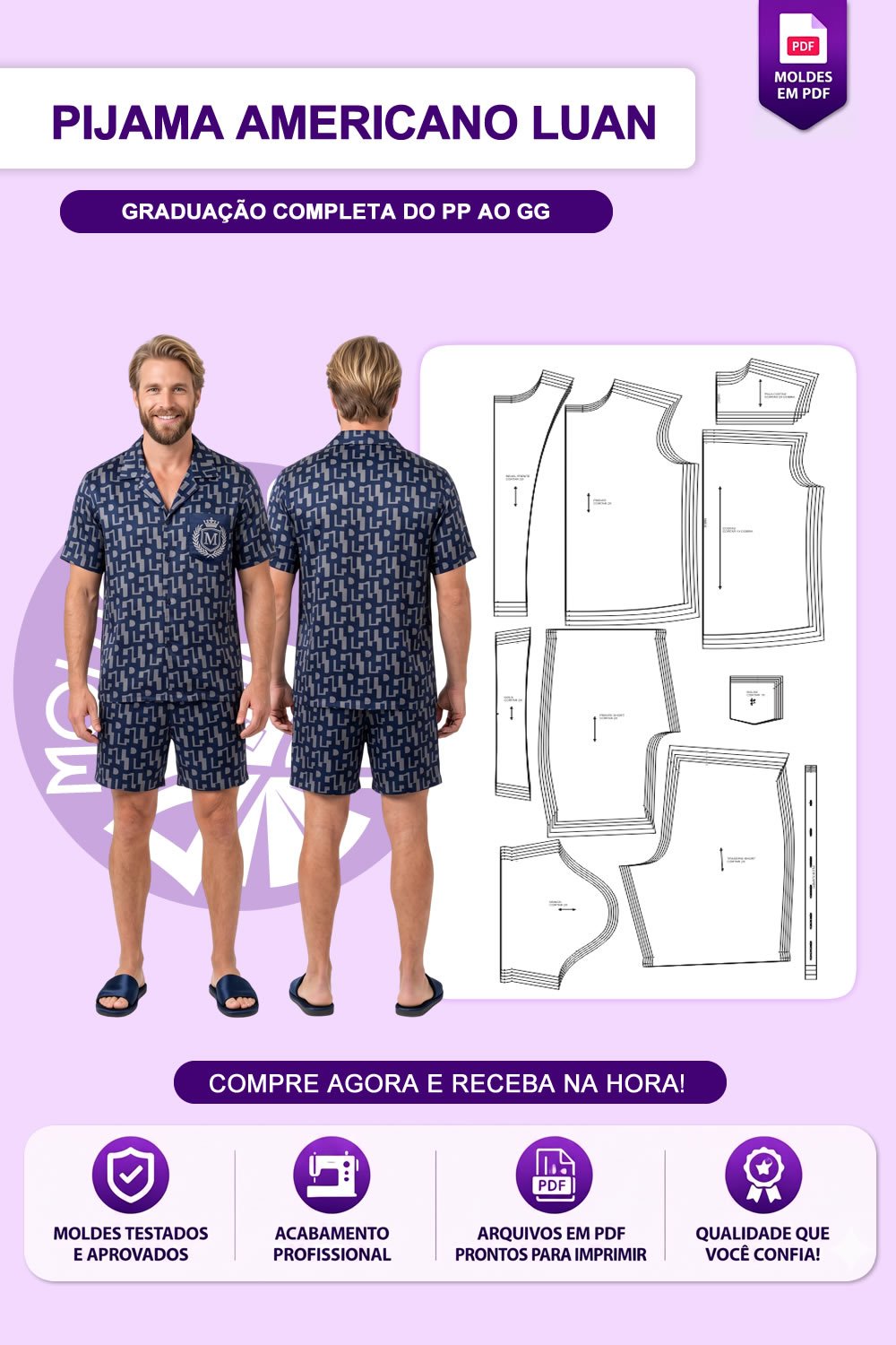 Pijama Americano Luan